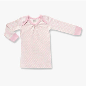 Dusty Pink Long Sleeve Baby T-Shirt