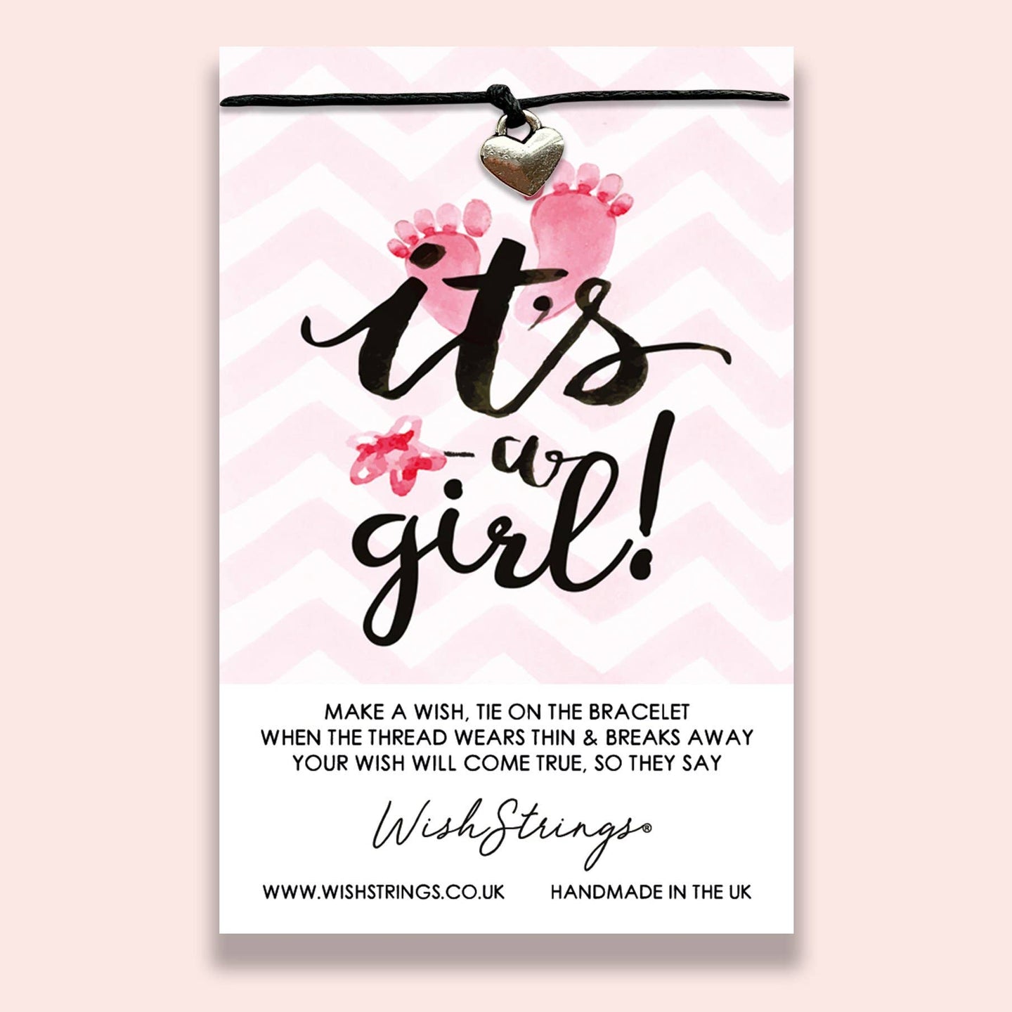 It's a Girl - WishStrings Wish Bracelet
