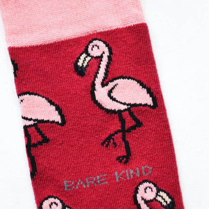 Flamingos - Bamboo Socks