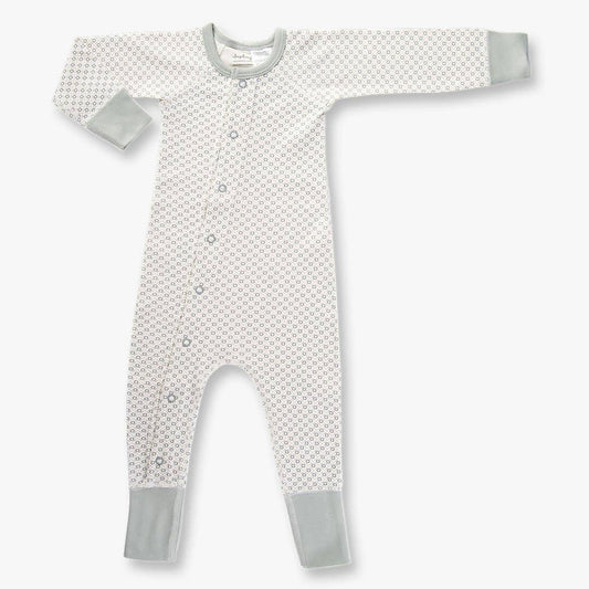 Dove Grey Baby Romper