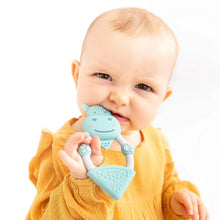 Load image into Gallery viewer, Chewy the Hippo Teether - Textured Baby Teether
