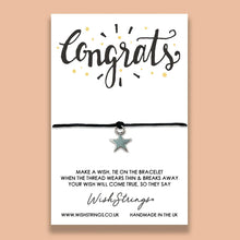 Load image into Gallery viewer, CONGRATS - WishStrings Wish Bracelet
